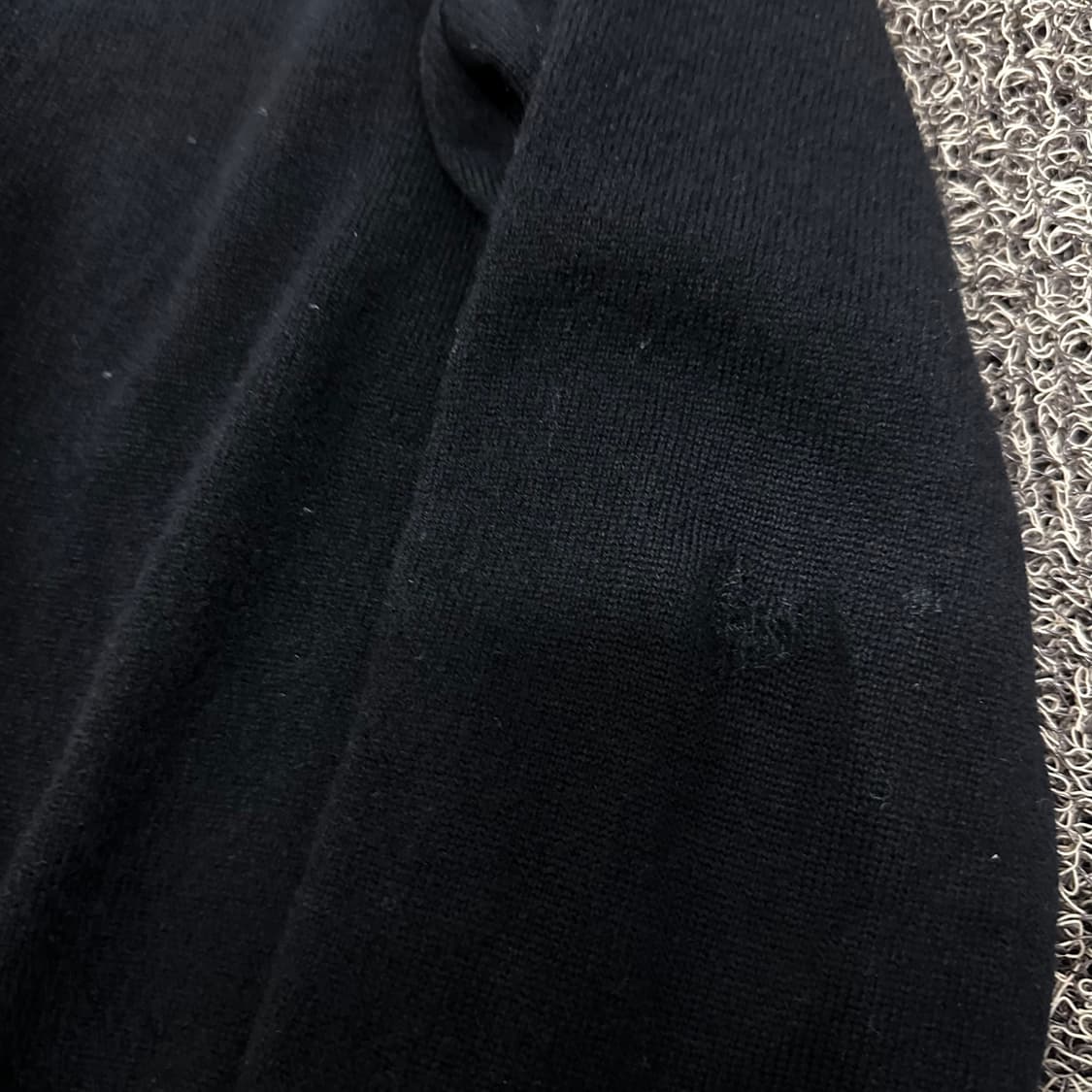 꼼데가르송 블랙 하트 여성 가디건 L 상품이미지7