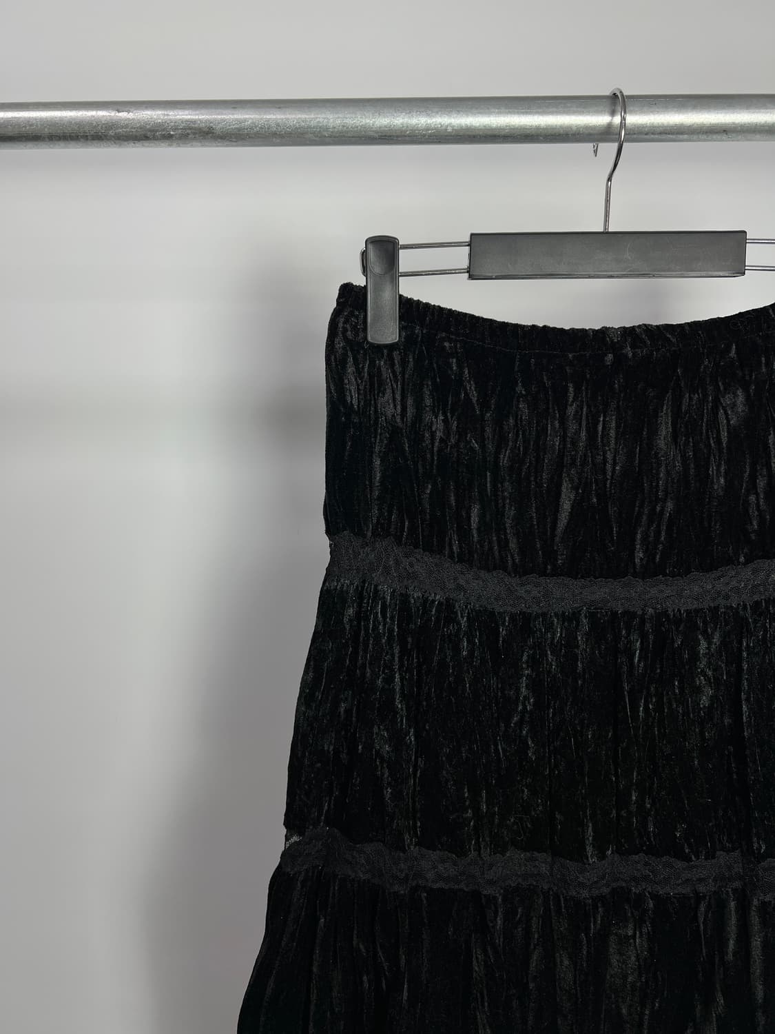 빈티지 벨벳 롱 스커트  상품이미지2