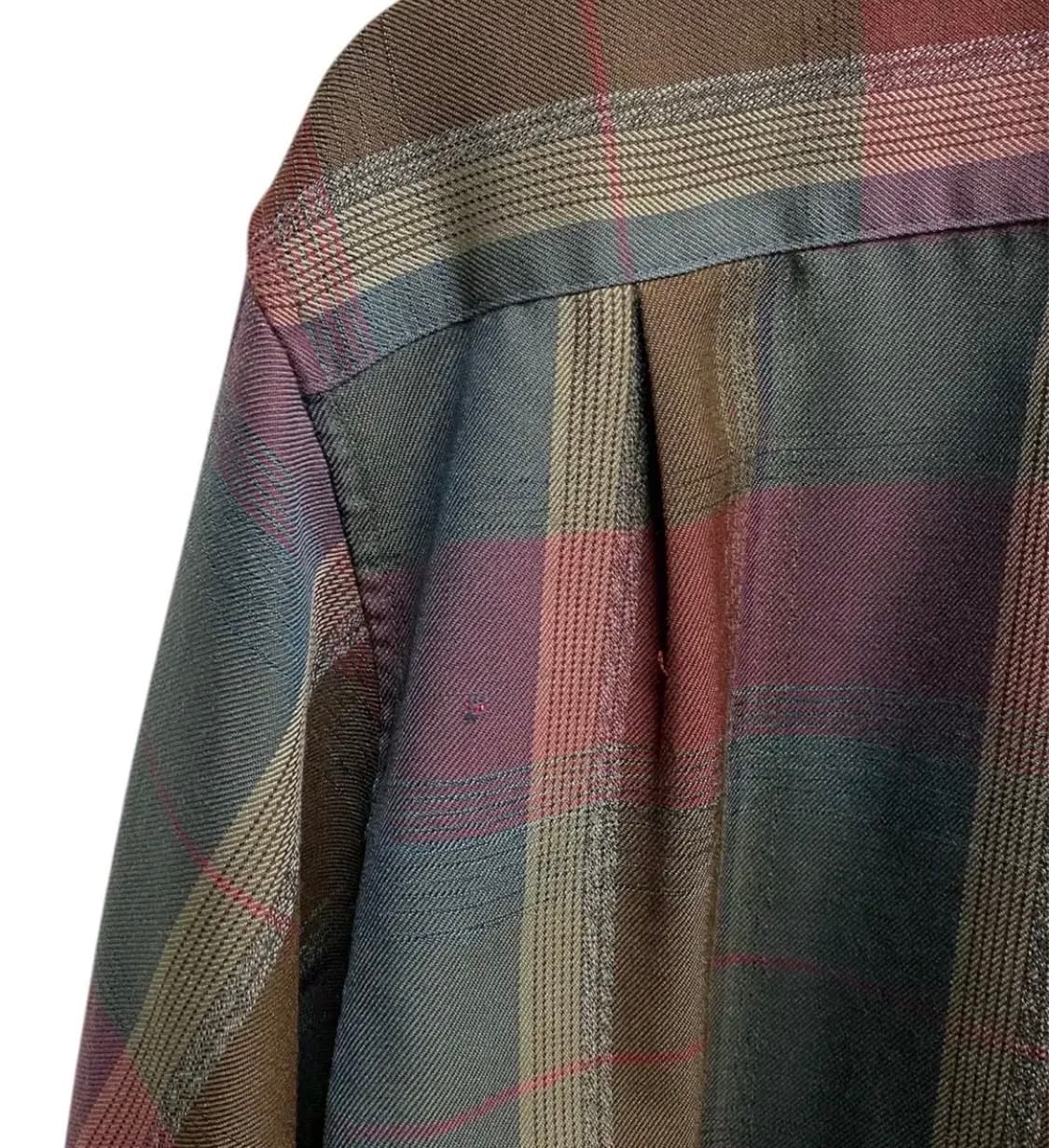 입생로랑 YSL 체크 셔츠 L 상품이미지5