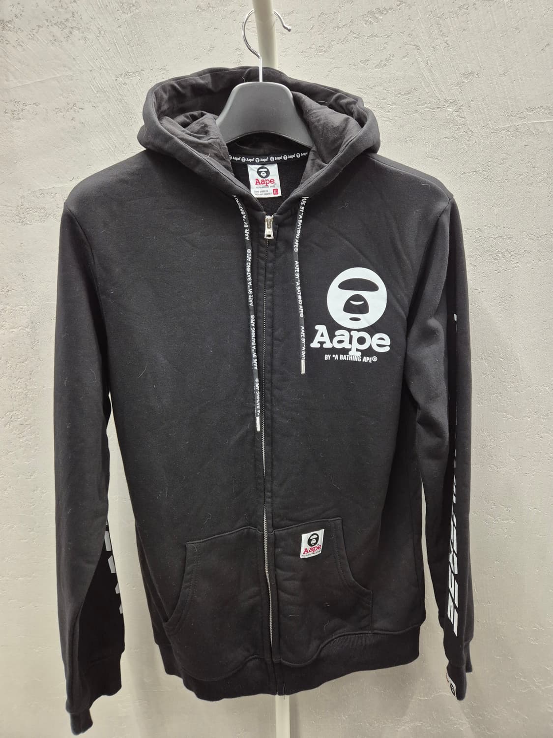 Aape by Bathing Ape 후드집업 XL 블랙 상품이미지2