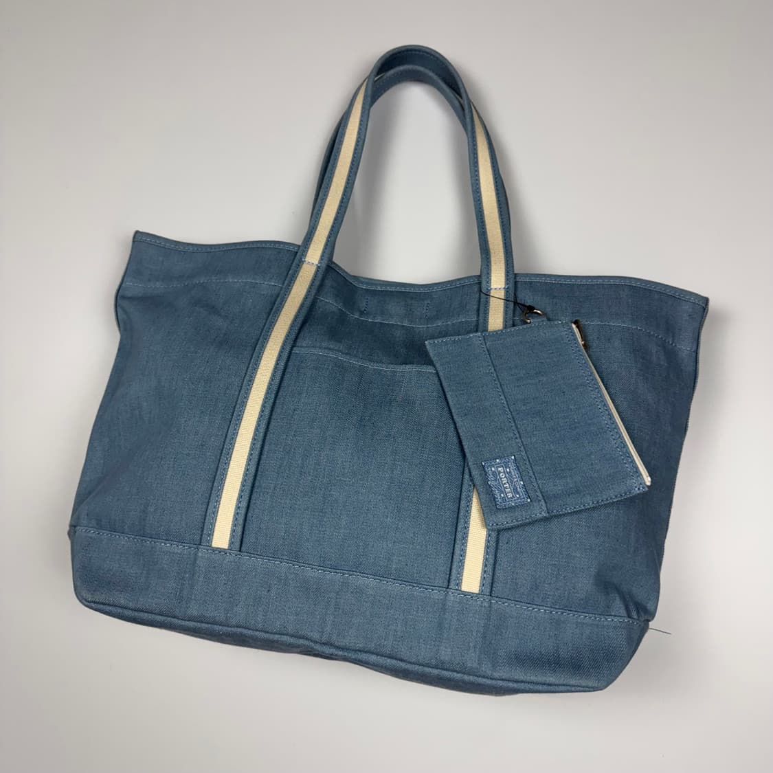 요시다포터 걸 데님 토트백 L 상품이미지3