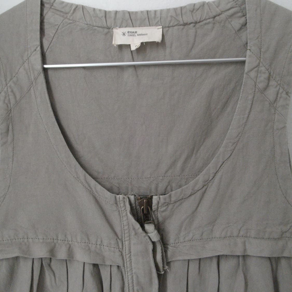 khaki zip op 상품이미지3