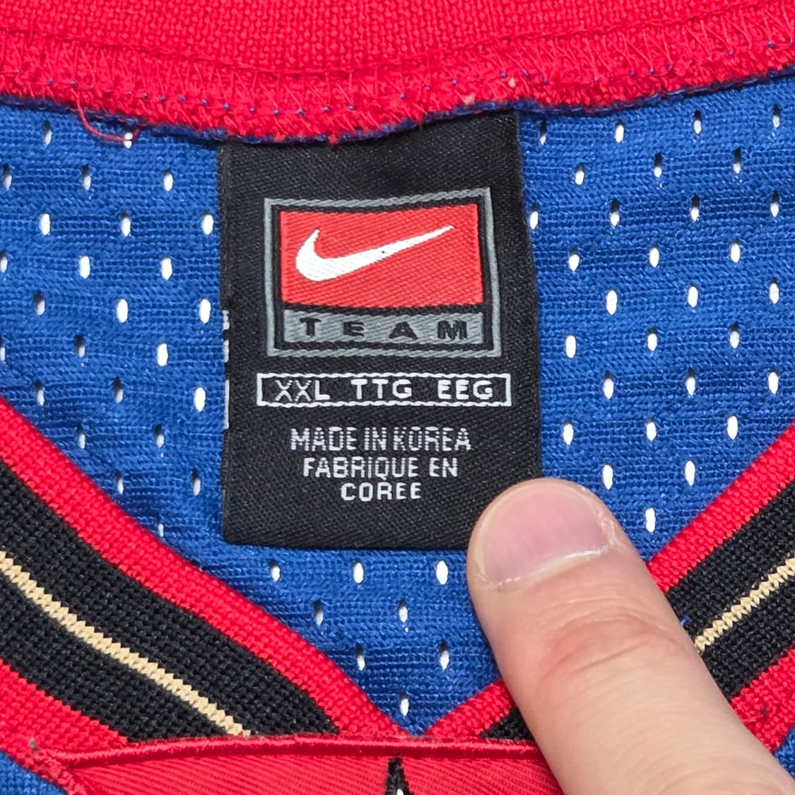 Nike 나이키 NBA 90s 세븐티식서스 아이버슨 져지  상품이미지2