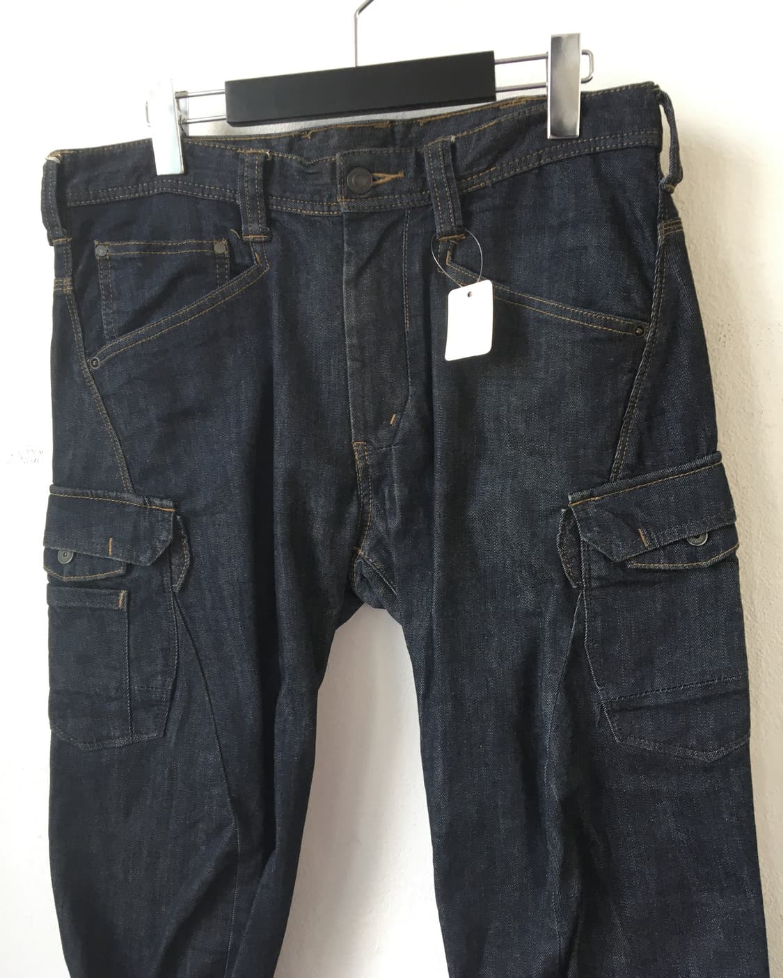 Line detail denim cargo pants 상품이미지5