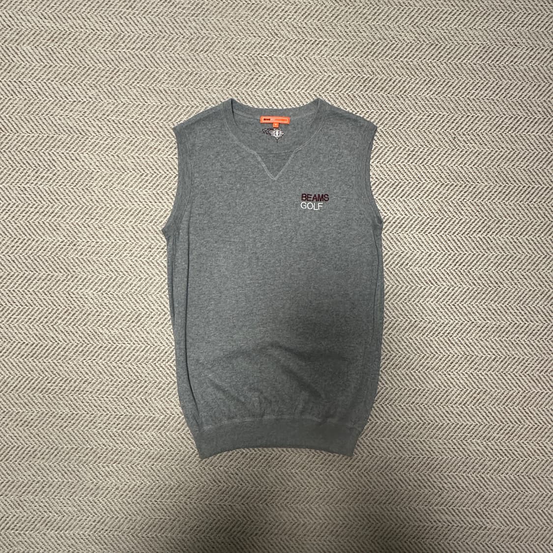 BEAMS golf knit vest 상품이미지1