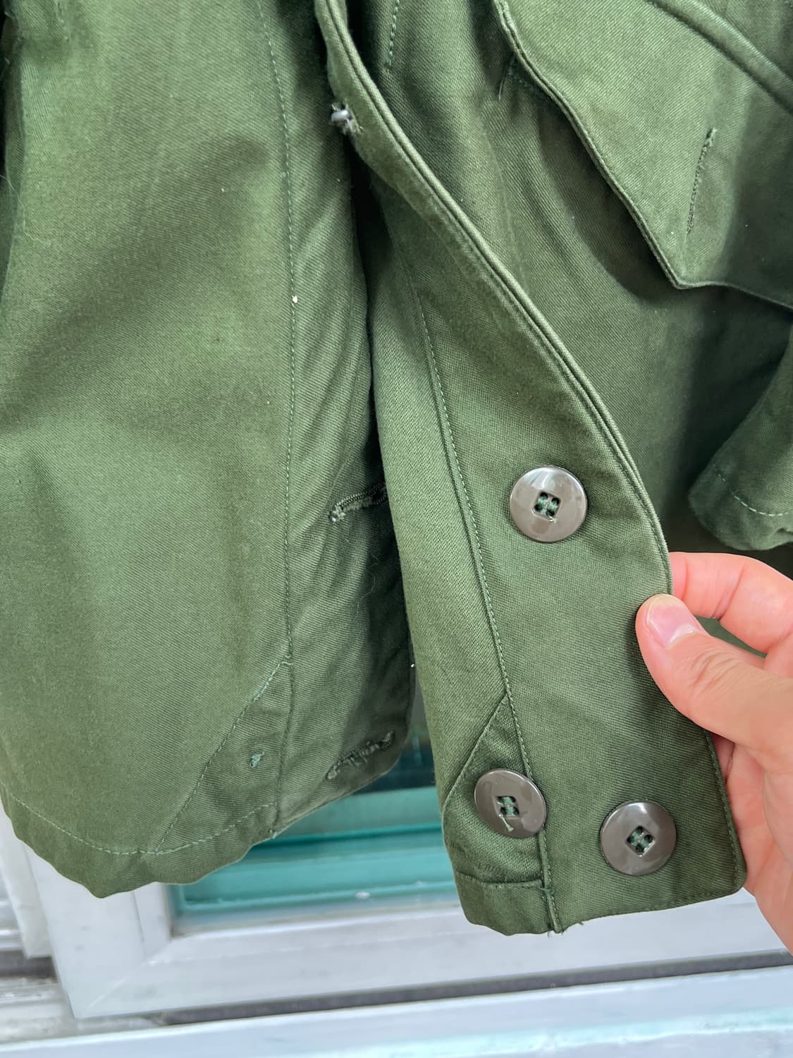 Military Army Coat by Swedish 스웨덴 밀리터리 자 상품이미지6