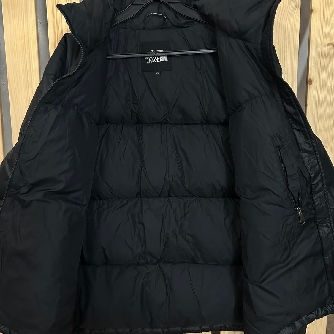 (95) 구 노스페이스 눕시 700 블랙 패딩 상품이미지5