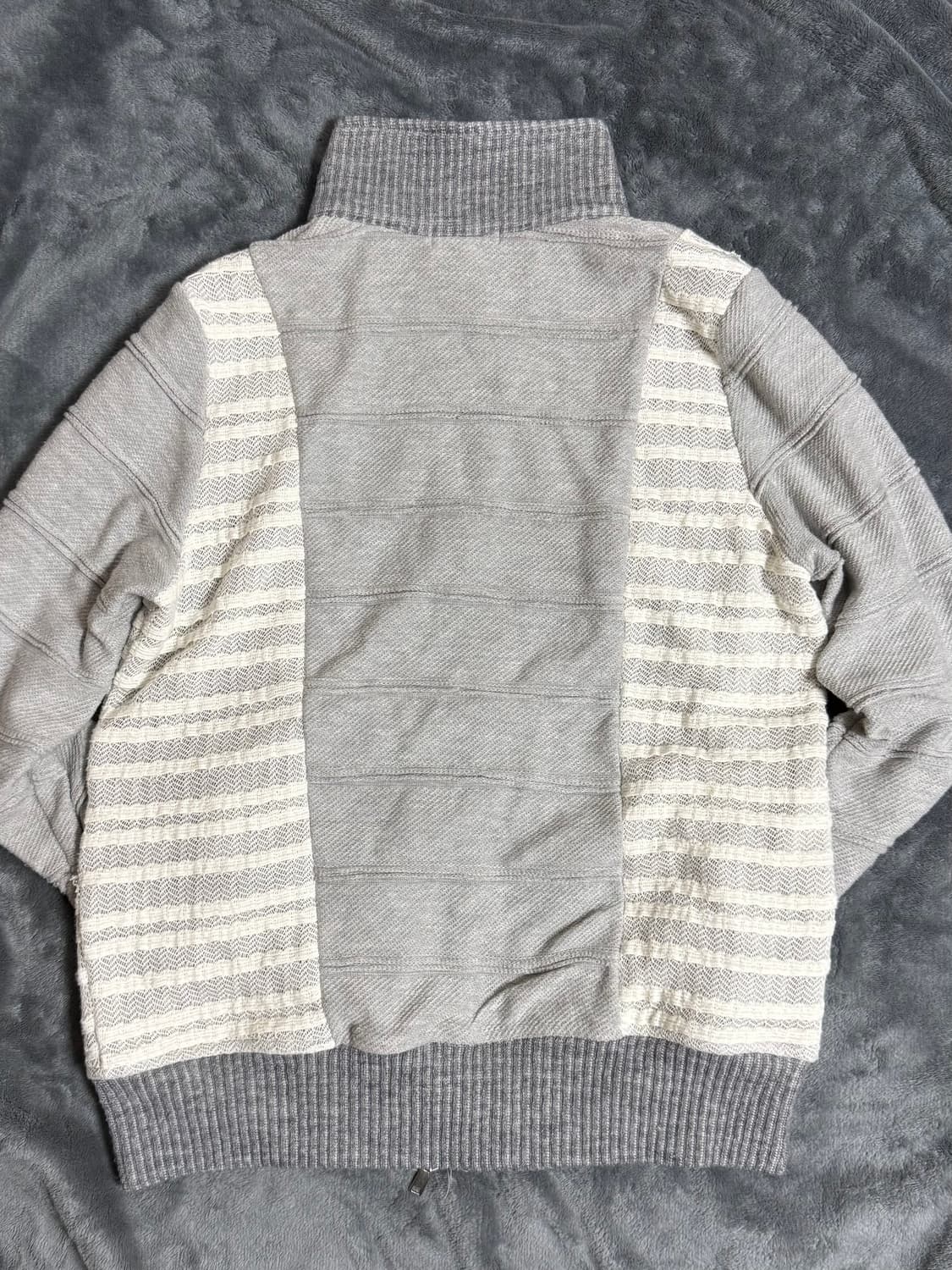 허그유어스킨 플랩 니트집업 그레이 상품이미지7