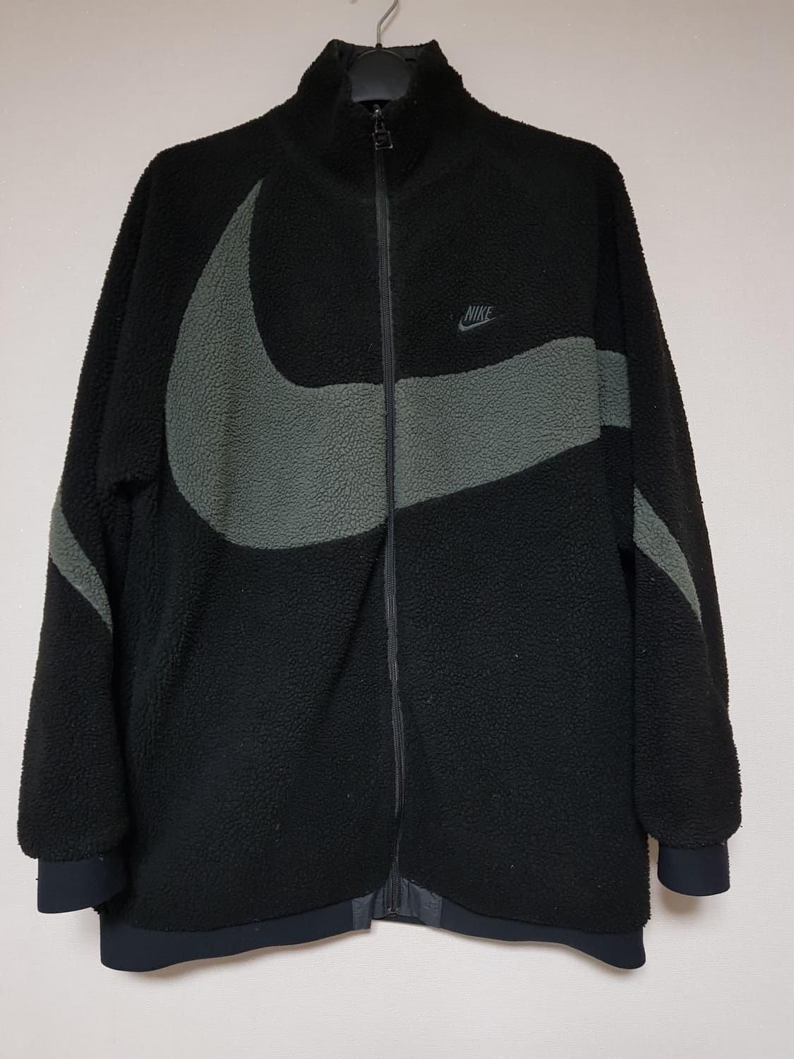 나이키 빅스우시 후리스 리버서블 자켓 블랙 상품이미지2