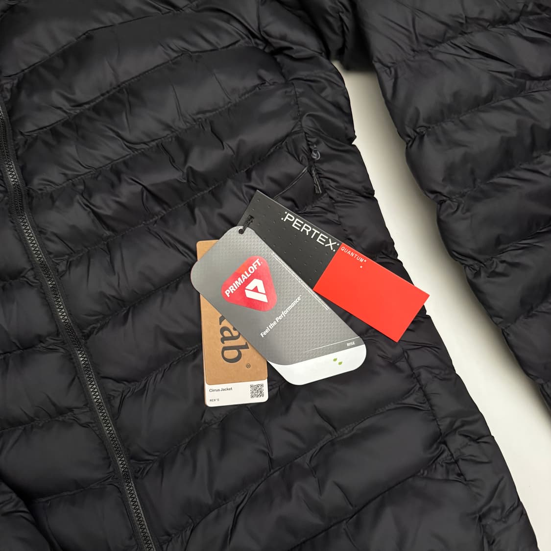 Rab 랩 씨러스 자켓 패딩 블랙 상품이미지2