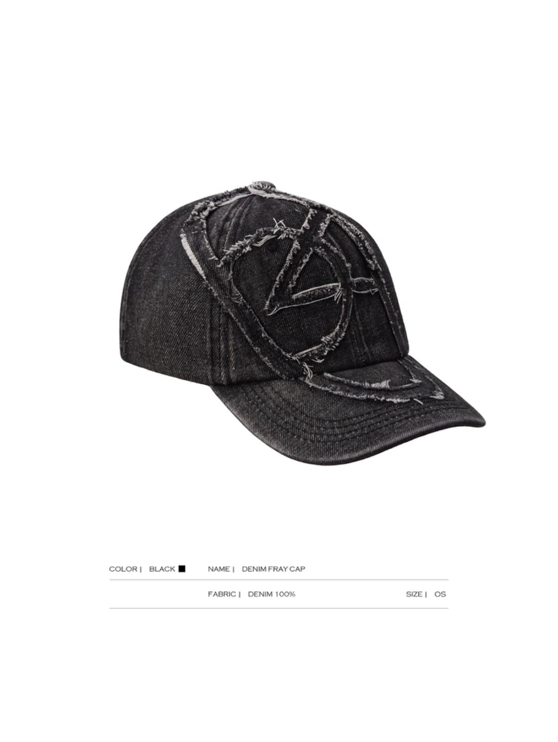 Covett Balck DenimCap  상품이미지1