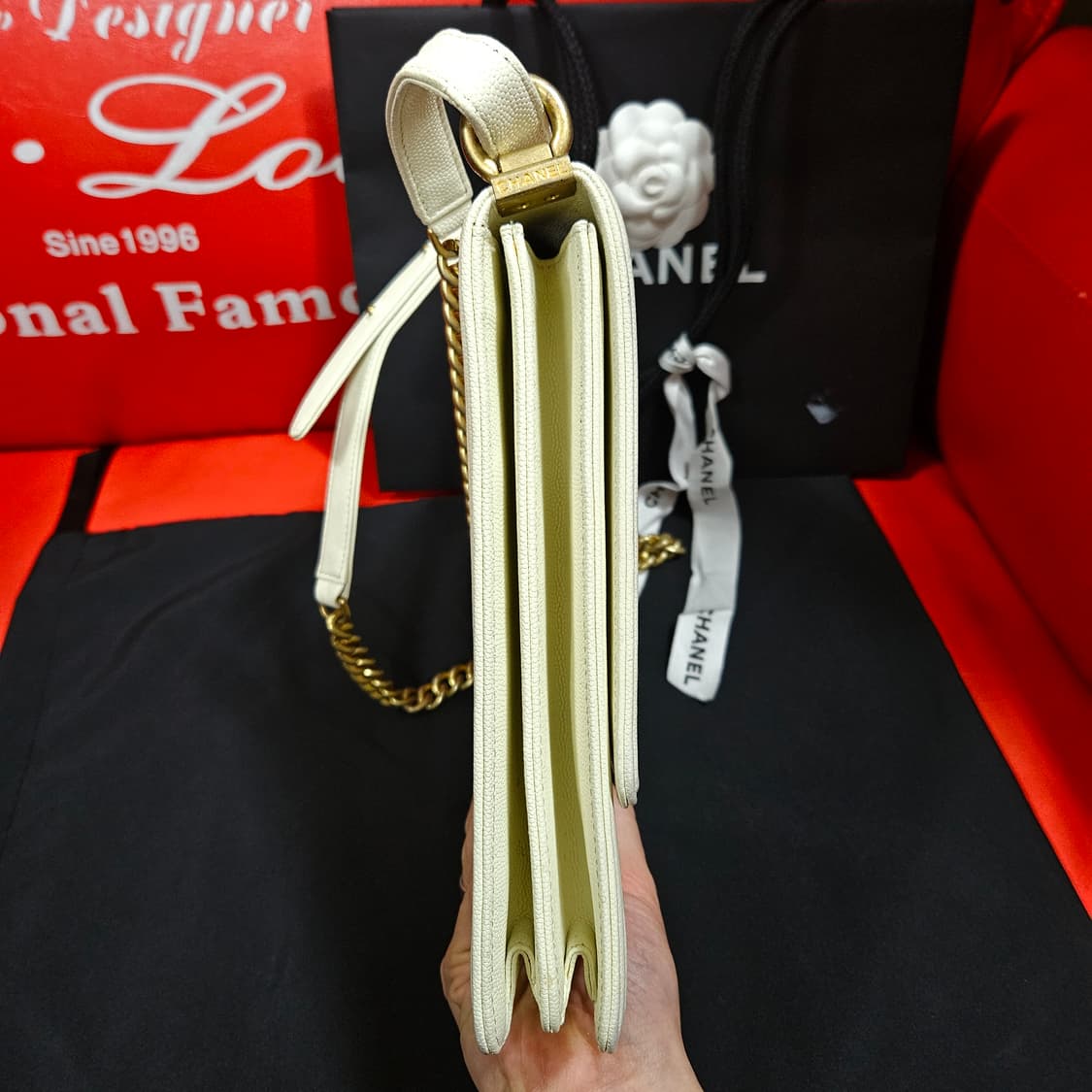 샤넬(CHANEL) 캐비어 보이 플랩백  상품이미지5