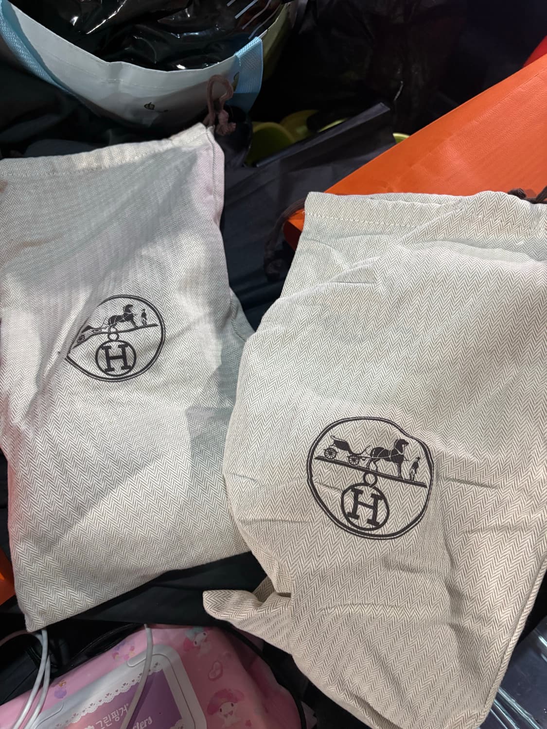 에르메스 바운싱 화이트 크림판 42사이즈 상품이미지7