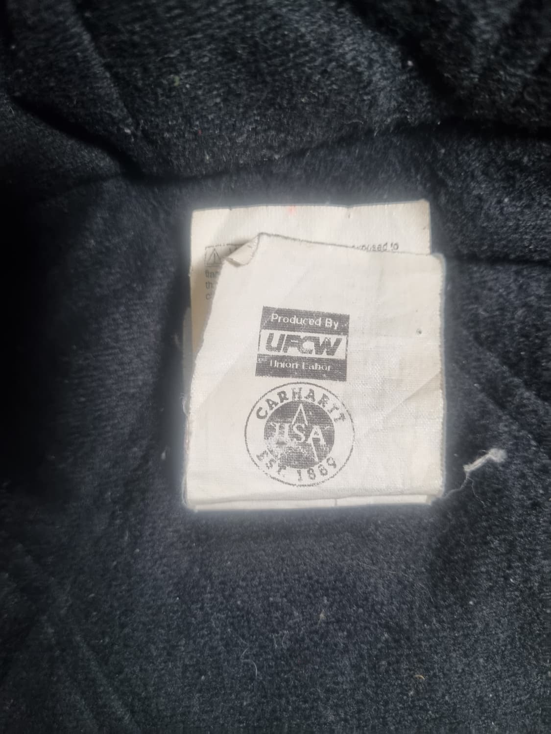 칼하트 후드 워크 자켓(j68brk)  Lennox 콜라보 레드 브라운 상품이미지6