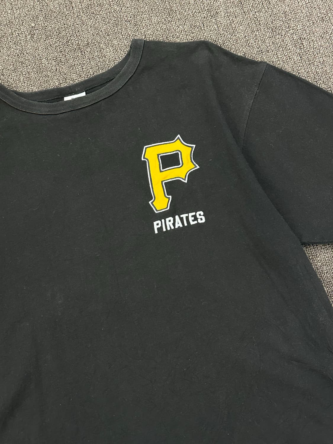 L)MLB vintage 자수 패치 마제스틱 반팔 상품이미지2