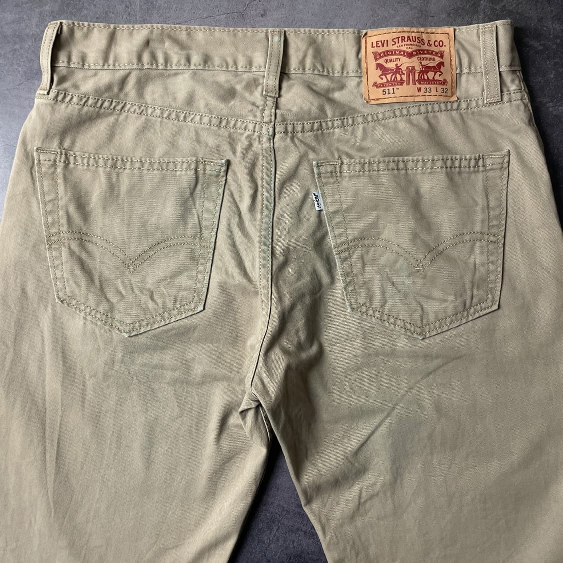 LEVI'S 리바이스511 슬림 스트레이트핏 코튼 팬츠 A00619 상품이미지6