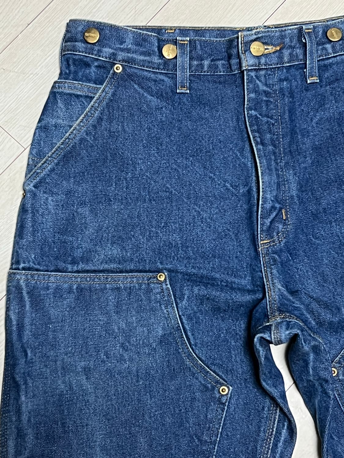 칼하트B07더블니오리지널덩그리핏데님팬츠 34x32 상품이미지2