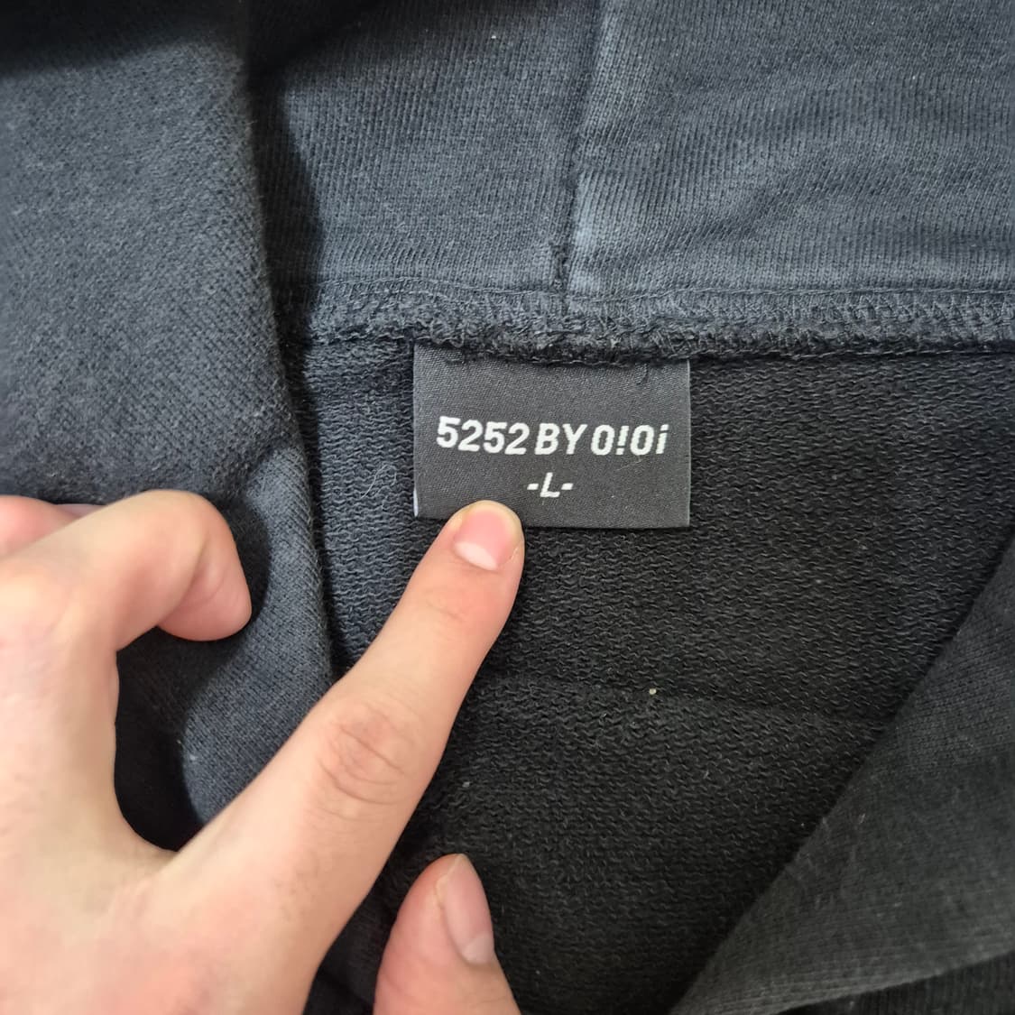 OiOi 오아이오아이 오리지널 빅로고 후드티 상품이미지4