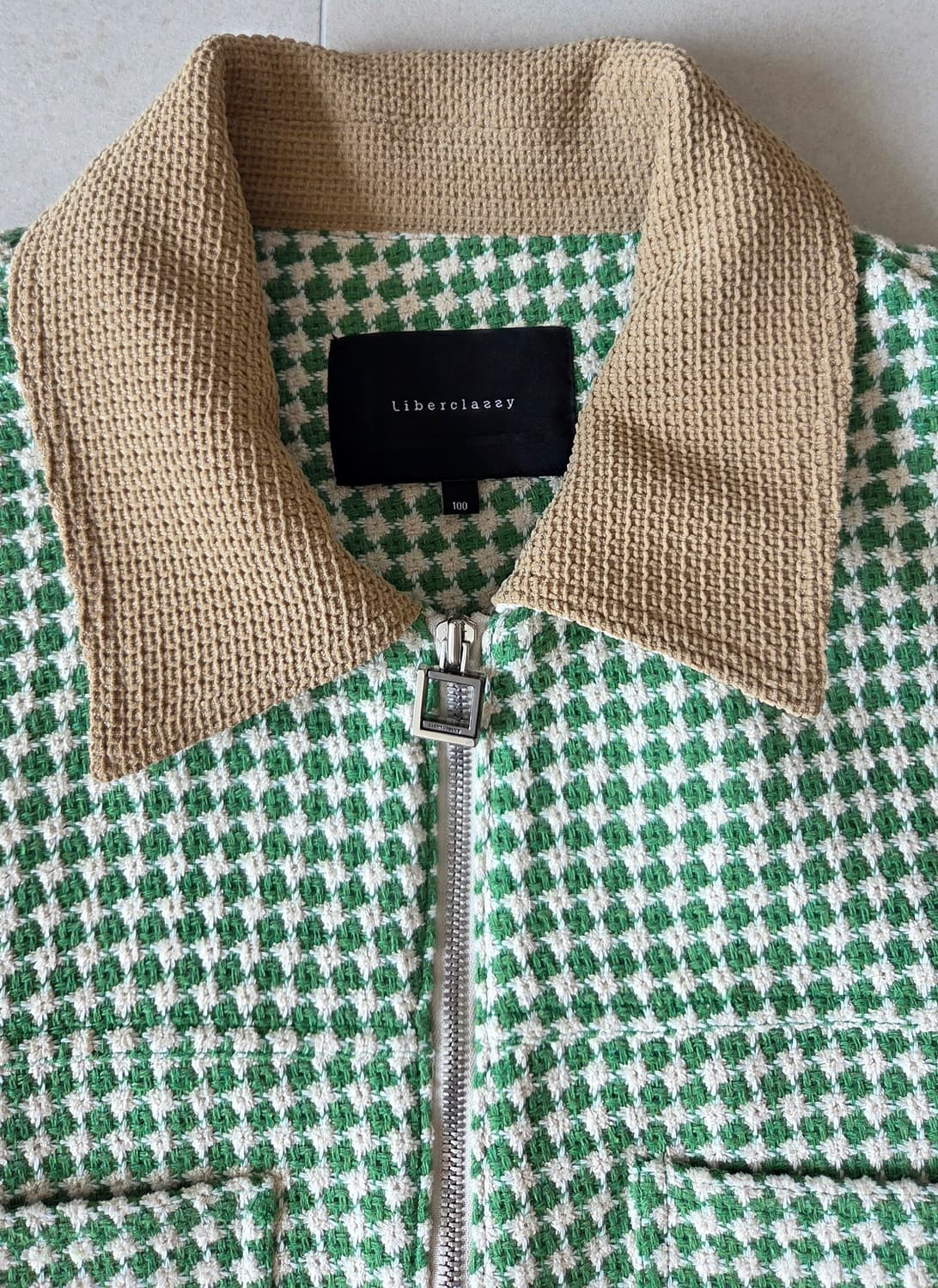 리버클래시. 트위드 집업 자켓 상품이미지6