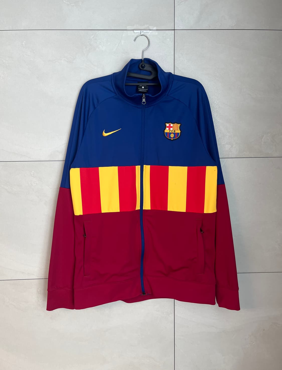 나이키 바르셀로나 20-21 앤섬 자켓 져지 [L/105] 상품이미지1