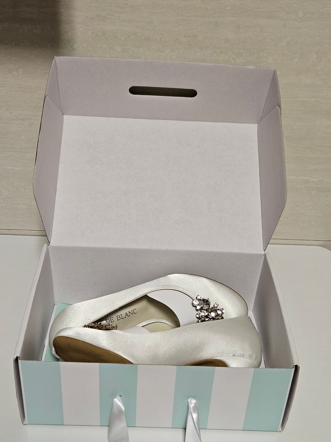 슈즈드블랑 웨딩 슈즈 240mm 구두 상품이미지7