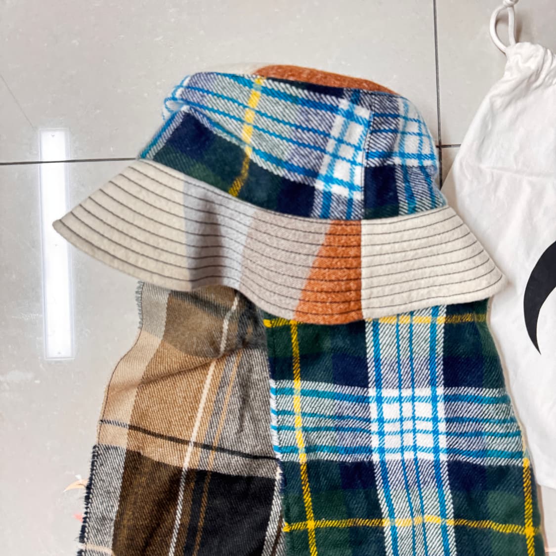 마린세르 채크 머플러 버킷 상품이미지4