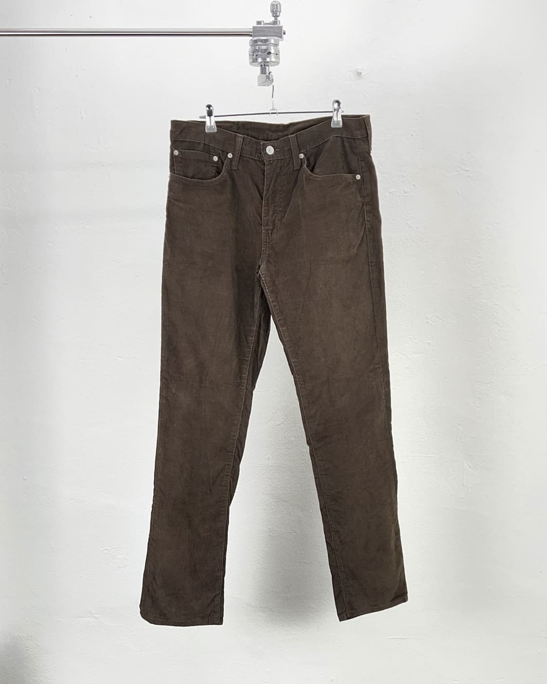 리바이스 511 브라운 화이트 탭 코듀로이 팬츠 상품이미지1