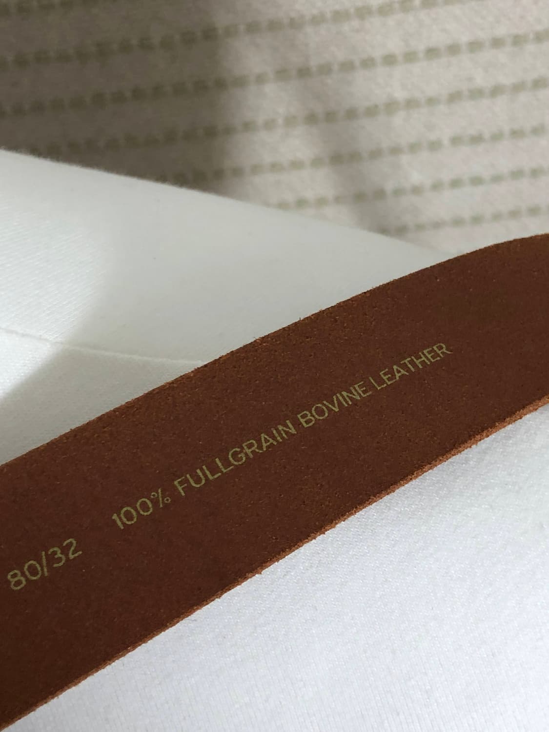 리바이스 여성용 브라운 통 소가죽 벨트 상품이미지4