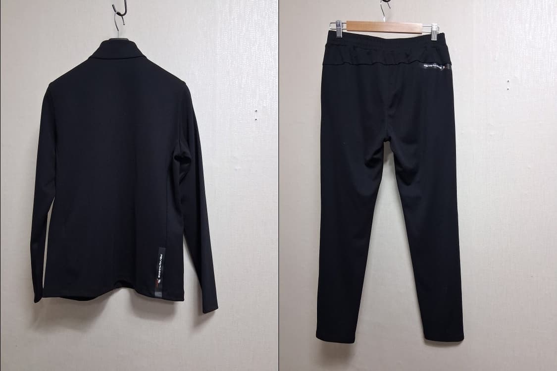 디이나핏 여성 블랙 트랙져지 상하셋업. 66 27까지  상품이미지2