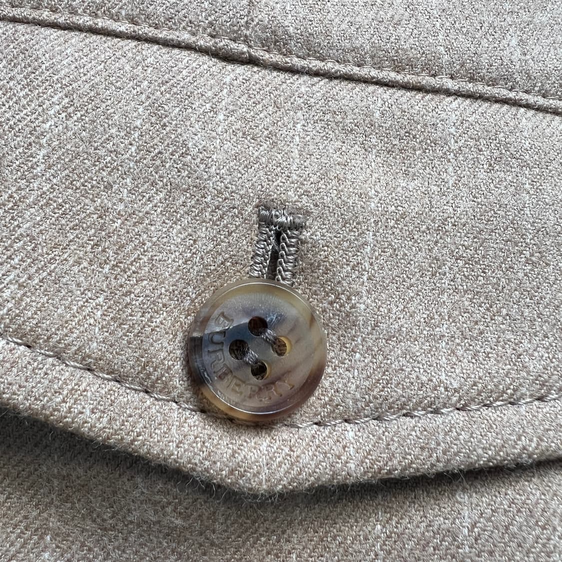 버버리 런던 로우 라이즈 울 팬츠 상품이미지7