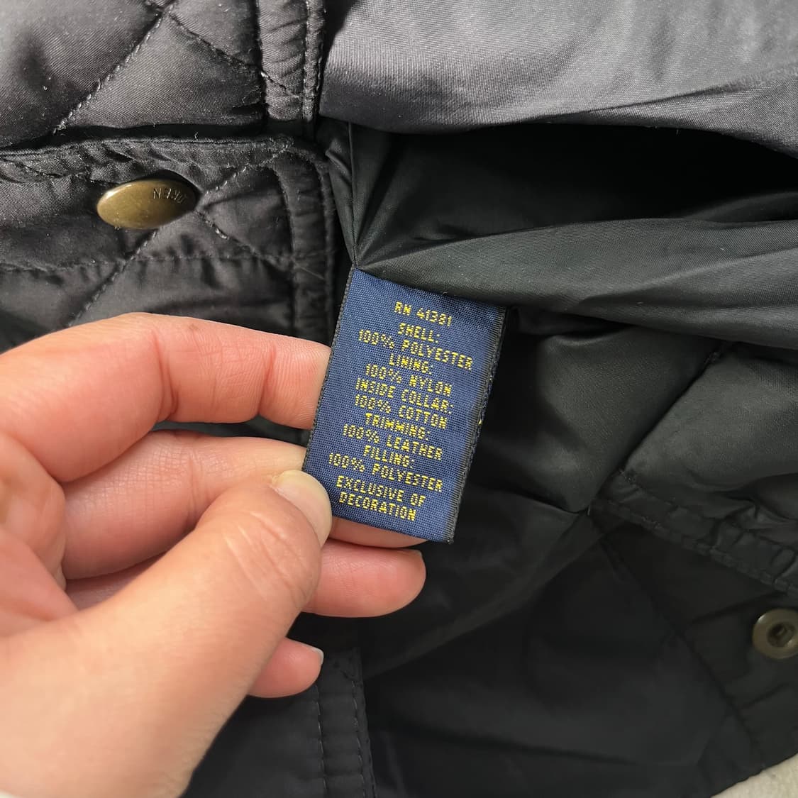 95 폴로랄프로렌 코듀로이 퀄팅 자켓 상품이미지7