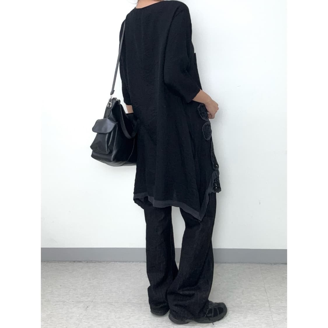 빈티지 블랙 에스닉 원피스 상품이미지4