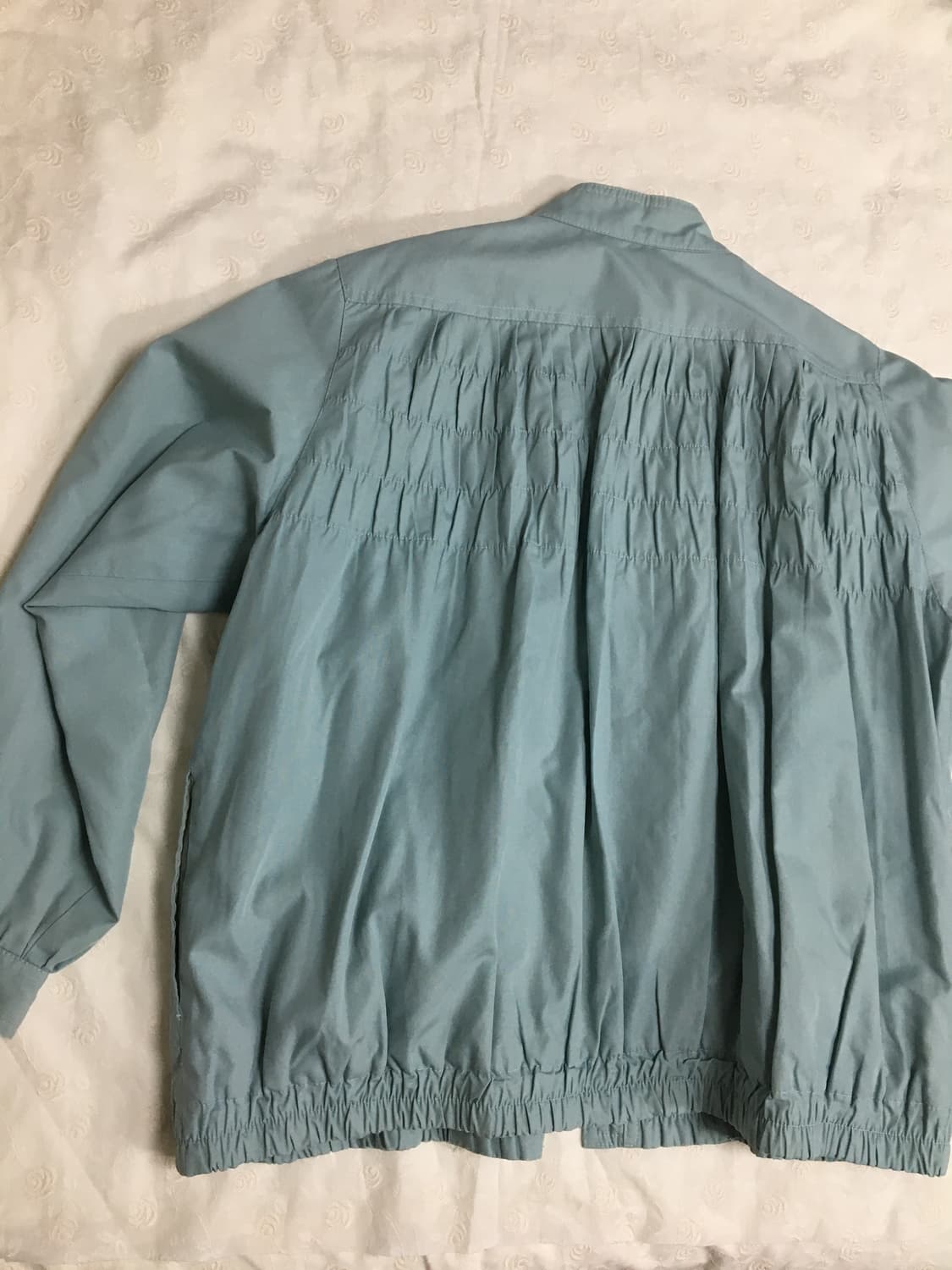 하늘 민트 셔링 자켓 상품이미지5