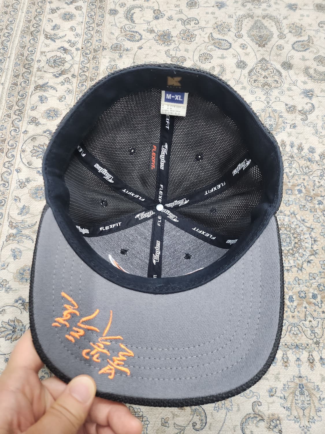 KBO 한화이글스 공식 어센틱 경기용 모자 M-XL 상품이미지6