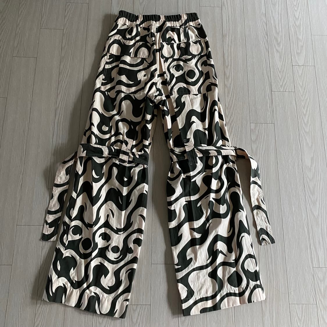 [S] 드리스 반 노튼 primo 카고 팬츠 사이키델릭 패턴 상품이미지3