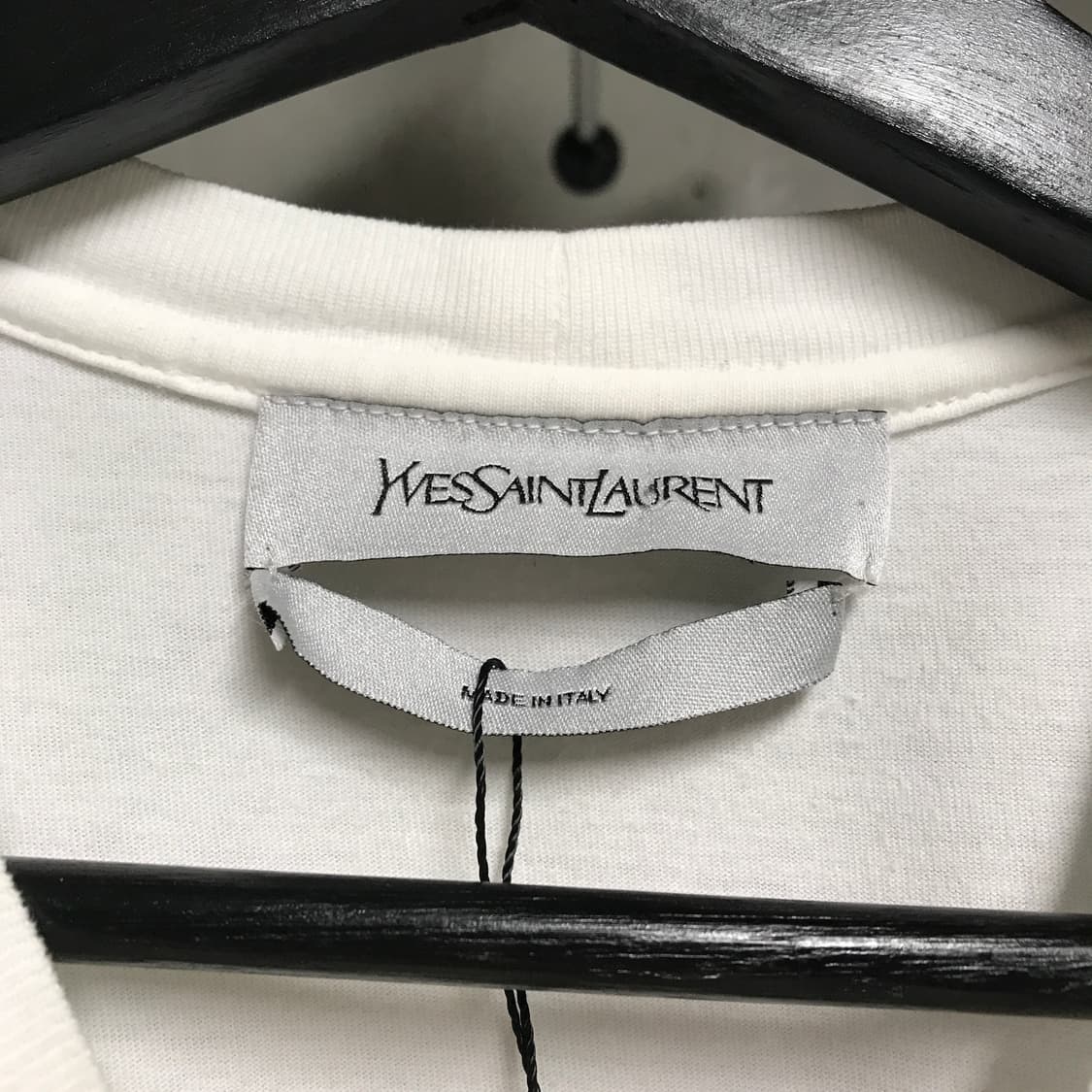 YSL 입생로랑 화이트 반팔 티셔츠 L 상품이미지5