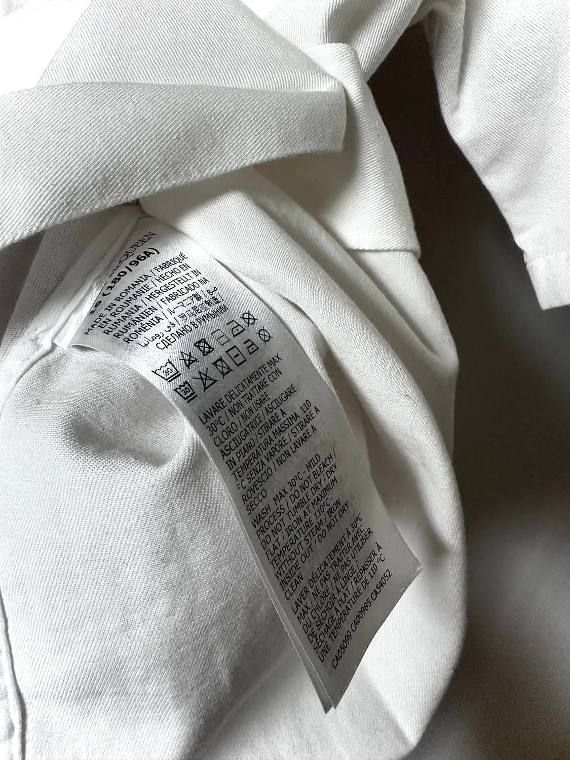 Alexander McQueen Graphic 시그니처 셔츠 상품이미지6