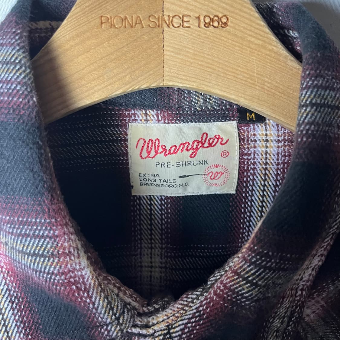 [Wrangler] 랭글러 다이아버튼 체크 웨스턴셔츠 상품이미지4