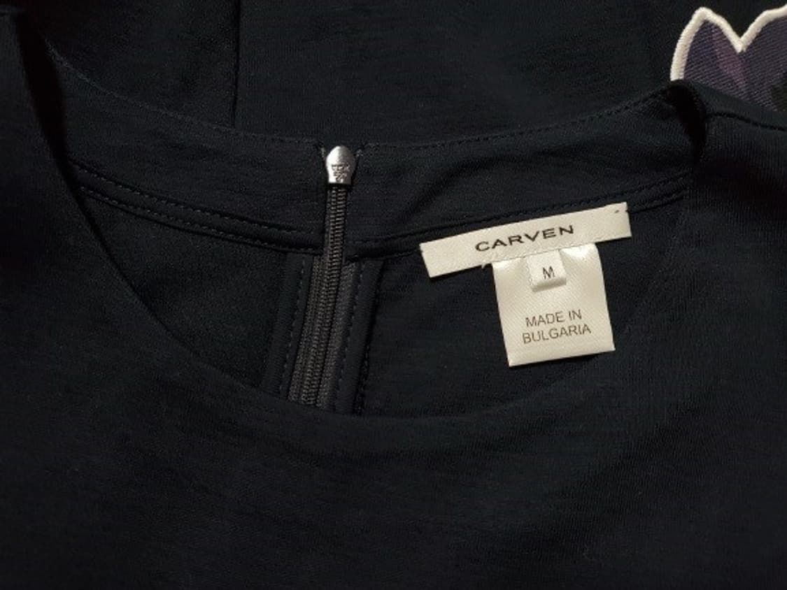 CARVEN 까르뱅 플라워자수 예쁜 스판원피스 M 상품이미지9