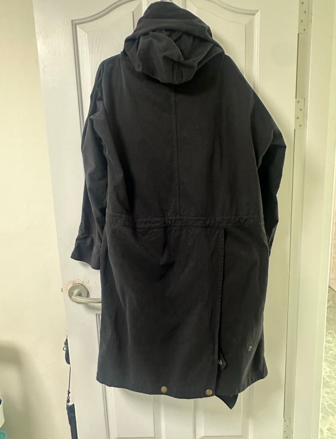 캐피탈 링코트 롱버전 블랙 상품이미지2