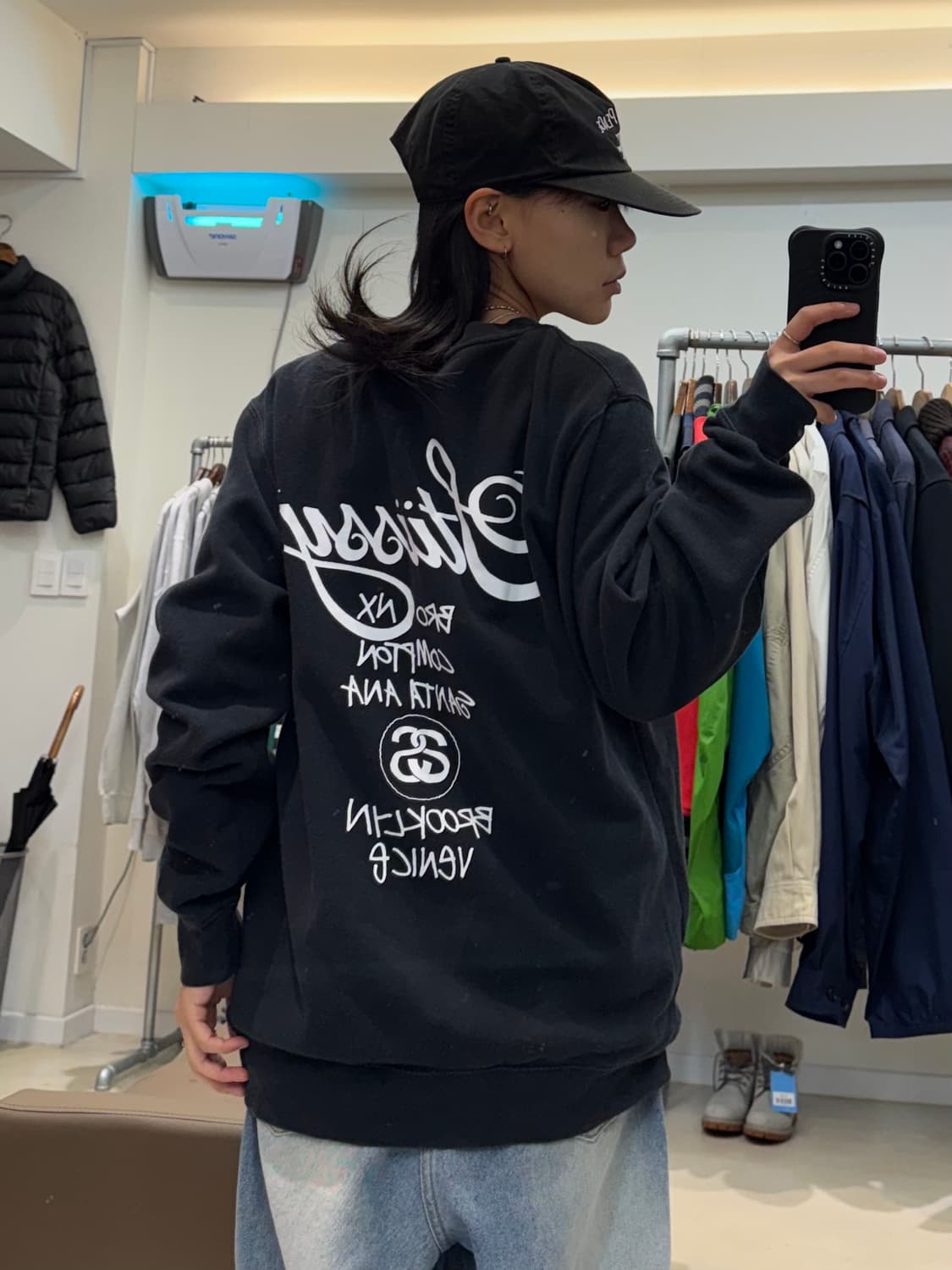 스투시 월드투어 맨투맨 상품이미지6