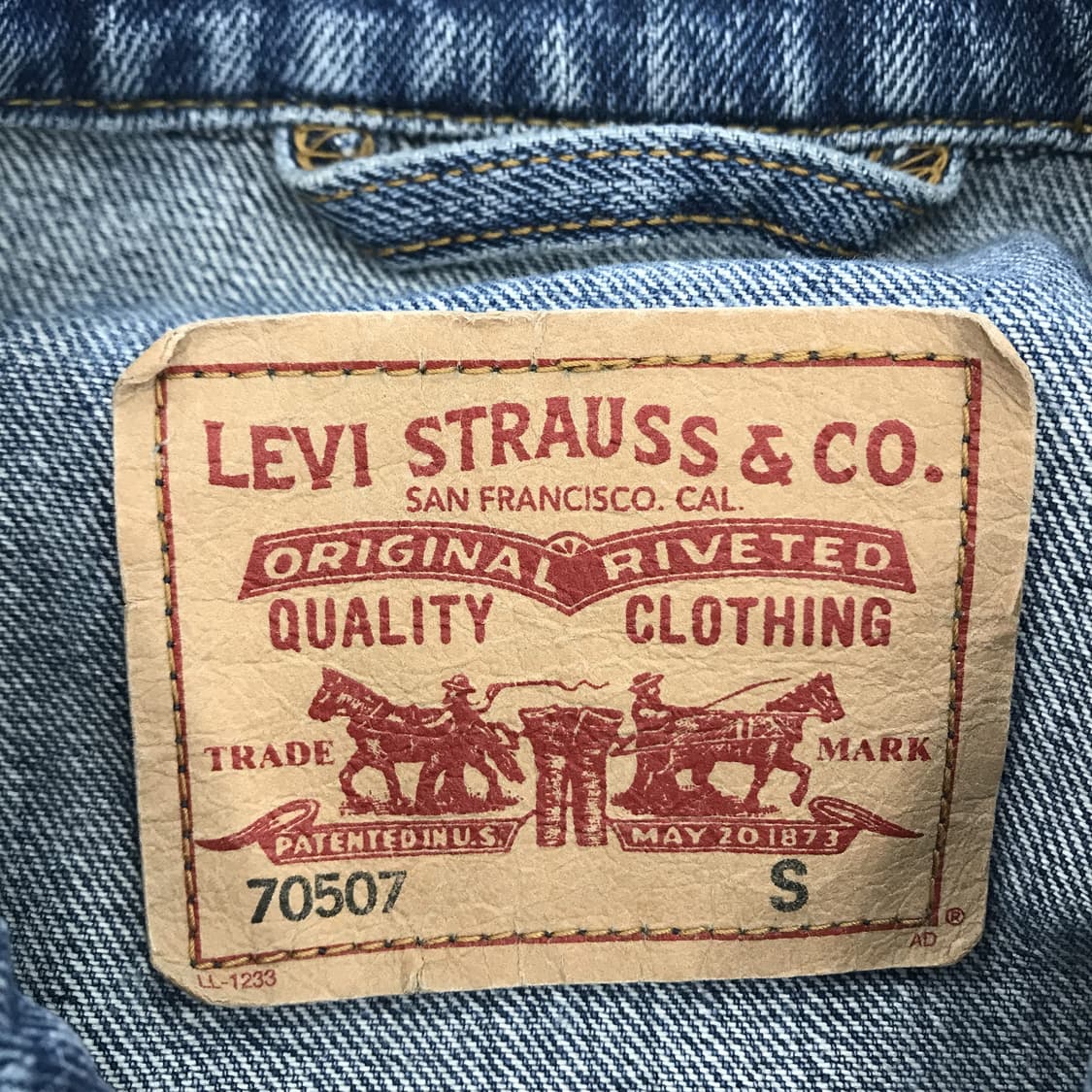 리바이스 70507 트러커자켓 [S,국내95-100] 상품이미지4