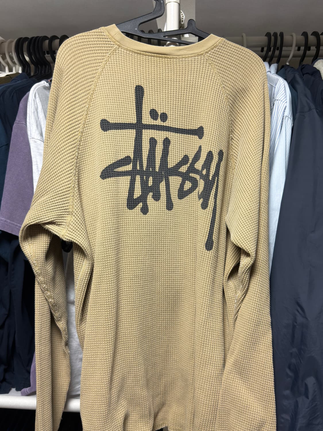 스투시 래글런 써멀 롱슬리브 L 상품이미지3