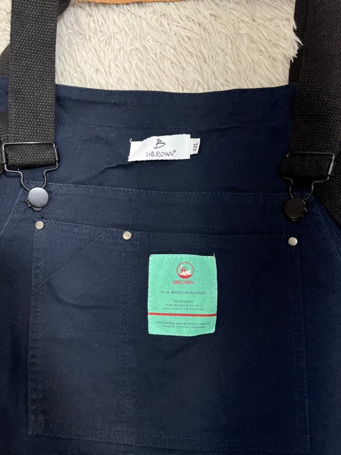 빈티지 배색 오버롤/#2753 상품이미지3