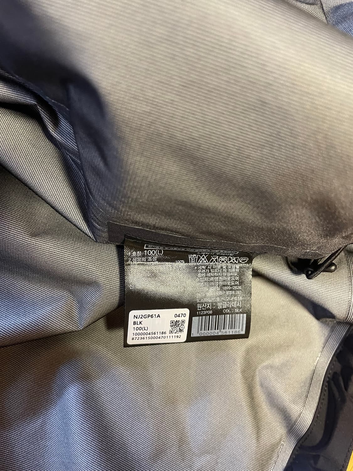 노스페이스 펠릭스 고어텍스 블랙 L 상품이미지2