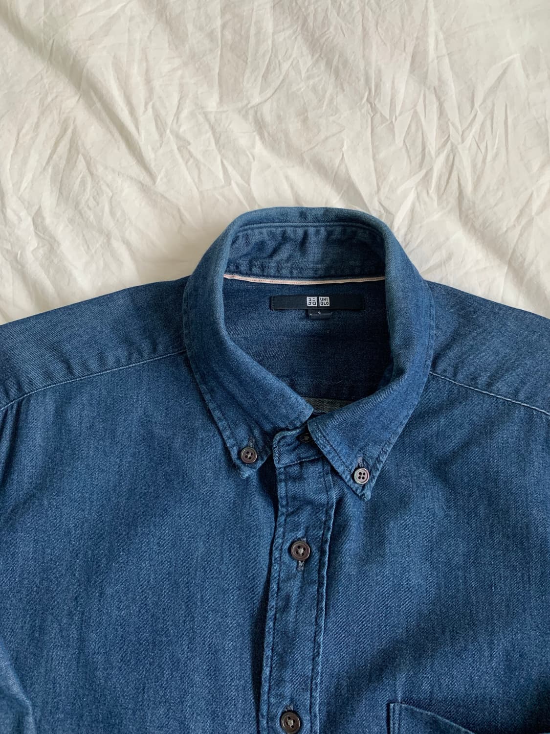 UNIQLO 데님 셔츠 상품이미지2