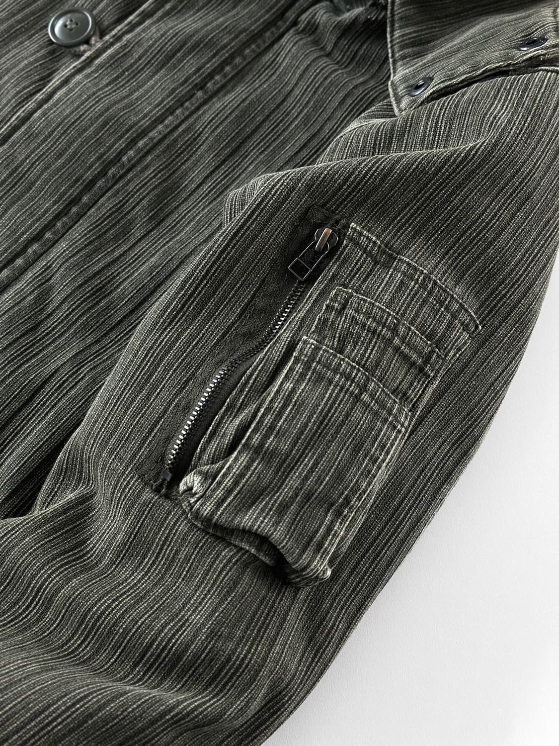 빈티지 도그하우스 N2B 스타일 밀리터리 퍼 후드 자켓 상품이미지8