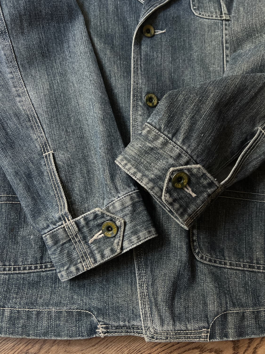 [L]00's 리바이스 빈티지 데님 커버올 워크자켓 상품이미지5