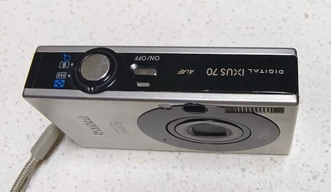 캐논 익서스 70 CANON IXUS 70 빈티지 디지털카메라 디카 상품이미지8