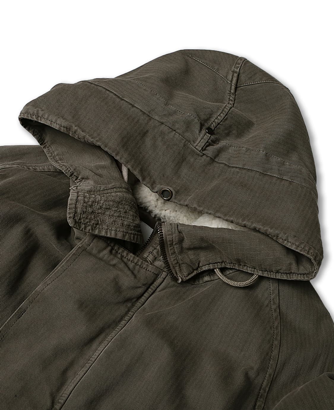 이브 살로몬 [Yves Salomon] 프렌치 아미 롱 야상 패딩 자켓 상품이미지2